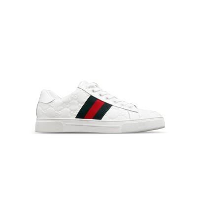 GUCCI ACE LOW TOP SKATEBOARD SHOES 757943 AADSP 6240